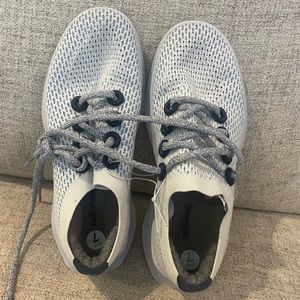 Allbirds Womens Tree‎ Dasher Running Sneakers Shoes Low Top Lace Up White 7